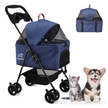 Pet Dog Stroller for Small Cats and Dog